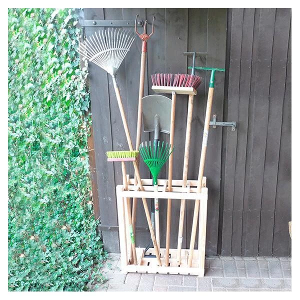 Opbergrek Met 8 Vakken Voor Tuingereedschap 3 Opbergrek Met 8 Vakken Voor Tuingereedschap
