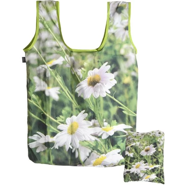ESSCHERT DESIGN Opvouwbare Tas Bloemenprint 4 ESSCHERT DESIGN Opvouwbare Tas Bloemenprint - Afbeelding 2