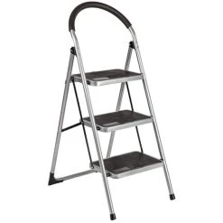 Trapladder Staal KING - 3 Brede Treden