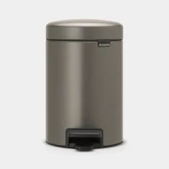 Pedaalemmer NewIcon BRABANTIA - 3 Liter Platinum