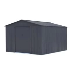 Sinolily Archer E Tuinhuis Met Dubbele Schuifdeur - 8,84 M² - Antraciet