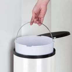 Inbouw Afvalemmer Wit 14 Liter -Practical Gardening Tool Winkel inbouw afvalemmer wit 14l 1537964915 600