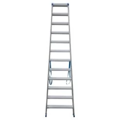 Dubbele Trapladder Sparta DUO 2 × 12 Treden -Practical Gardening Tool Winkel inddubbele trapladder sparta duo 2x12tr 1603373714 600