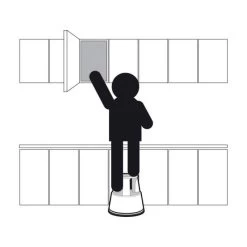 Kick Step Metaal Antraciet - 43 Cm -Practical Gardening Tool Winkel kick step metaal grijs 1538567982 600