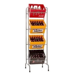 Krattenrek Staal Heavy Duty 163 Cm - 4 Kratten