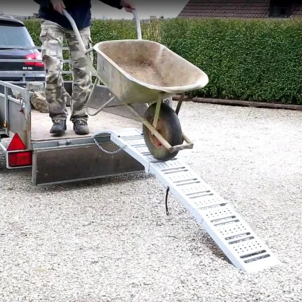 Oprijplaat Inklapbaar - Max. 350 Kg 4 Oprijplaat Inklapbaar - Max. 350 Kg - Afbeelding 2