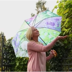 ESSCHERT DESIGN Paraplu Met Bloemenprint - Ø 120 Cm 8 ESSCHERT DESIGN Paraplu Met Bloemenprint - Ø 120 Cm -Practical Gardening Tool Winkel paraplu met bloemen 120 cm 1492183705 1 600