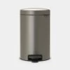 Pedaalemmer NewIcon BRABANTIA - 12 Liter Platinum