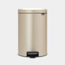 Pedaalemmer NewIcon BRABANTIA - 20 Liter Champagne
