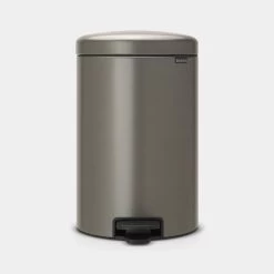 Pedaalemmer NewIcon BRABANTIA - 20 Liter Platinum