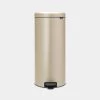 Pedaalemmer NewIcon BRABANTIA - 30 Liter Champagne -Practical Gardening Tool Winkel pedaalemmer newicon 30 liter champagne 1608011757 1 600