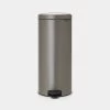 Pedaalemmer NewIcon BRABANTIA - 30 Liter Platinum -Practical Gardening Tool Winkel pedaalemmer newicon 30 liter platinum 1608011499 1 600