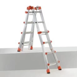 Telescopische Ladder Goliath 4 × 4 Treden 8 Telescopische Ladder Goliath 4 × 4 Treden -Practical Gardening Tool Winkel telescopische ladder goliath 4x4 1603447934 600