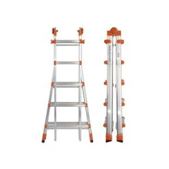 Telescopische Ladder Goliath 4 × 6 Treden -Practical Gardening Tool Winkel telescopische ladder goliath 4x6 1603636251 600