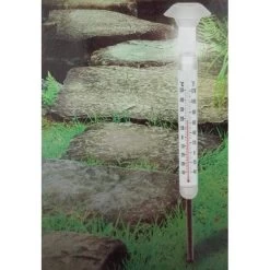 Thermometer Met Solar Lamp -Practical Gardening Tool Winkel thermometer solar lamp 1563189762 2 600