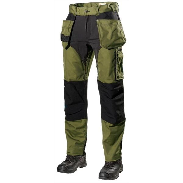 Werkbroek Stretch Heavy Duty Groen - Maat 50 3 Werkbroek Stretch Heavy Duty Groen - Maat 50