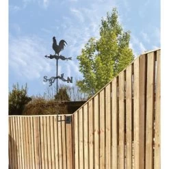 ESSCHERT DESIGN Windvaan Haan - Metaal -Practical Gardening Tool Winkel windvaan haan metaal 1507401069 1 600