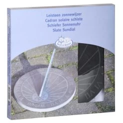 ESSCHERT DESIGN Zonnewijzer Leisteen Ø 24 Cm -Practical Gardening Tool Winkel zonnewijzer leisteen 24 cm 1546855085 3 600